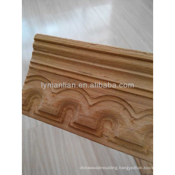 teak wood piano design moulding factory